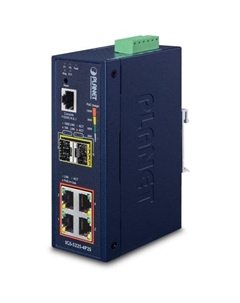 Коммутатор IGS-5225-4P2S, управляемый, кол-во портов: 4x1 Гбит/с, SFP 2x1 Гбит/с (IGS-5225-4P2S) Planet