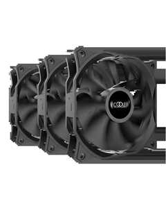 Вентилятор для корпуса PCCOOLER DN 120 3IN 1 Pccooler
