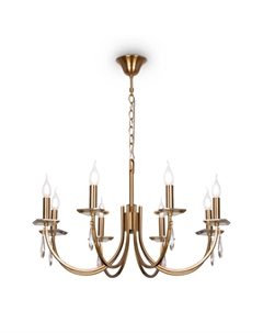 Подвесная люстра Forte FR1006PL-08G Freya