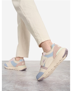 Кроссовки для девочек Authentic Jr V, Бежевый Kappa