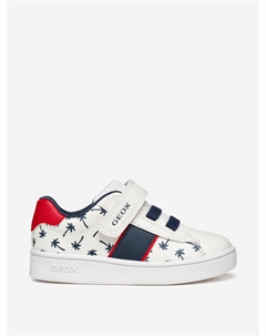 Кеды для мальчиков B Eclyper, Белый Geox