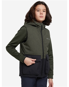 Жилет утепленный для мальчиков, Зеленый Outventure