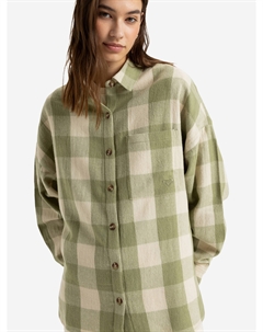 Рубашка с длинным рукавом женская Letsgetaway (Gld2), Зеленый Roxy