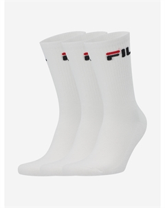 Носки, 3 пары, Белый Fila