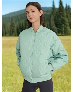 Куртка утепленная для девочек, Зеленый Outventure