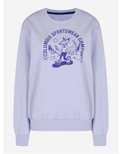 Свитшот женский Ashcreek Crew, Голубой Columbia