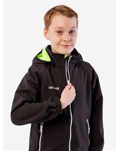 Куртка из софтшелла детская, Черный Uki kids