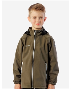 Куртка из софтшелла детская, Зеленый Uki kids