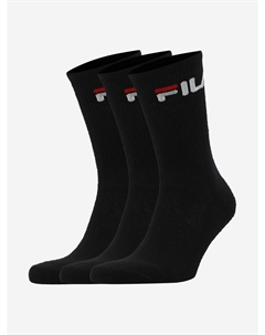 Носки, 3 пары, Черный Fila
