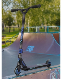 Cамокат Stunt 2.0, Черный Reaction