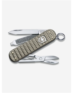 Складной нож Classic Precious Alox, функций: 5, 58мм, серый, коробка подарочная, 0.6221.4031g, Серый Victorinox