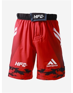 Шорты для единоборств Hardcore Fighting Championship IAMF, Красный Iamfighter