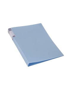 Папка с пружинным скоросшивателем а4, 700 мкм, 27 мм, top pastel, внутренний и торцевой карман, до 180 листов, небесный Calligrata
