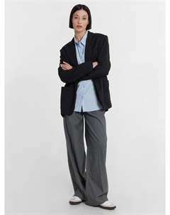 Брюки женские серые с паттерном Mark formelle