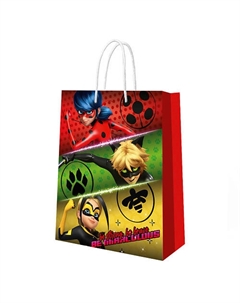 Пакет подарочный Леди Баг и Супер-Кот 335*406*155 мм Nd play