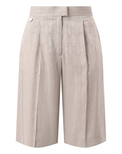 Шорты из вискозы и шелка Agnona