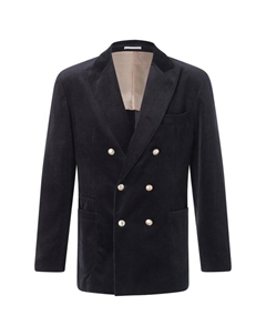 Бархатный пиджак Brunello cucinelli