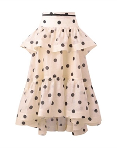 Юбка изо льна и шелка Zimmermann