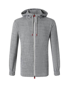 Толстовка из шерсти и шелка Kiton