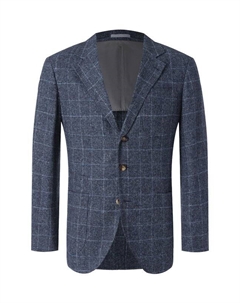 Пиджак из шелка и шерсти Brunello cucinelli