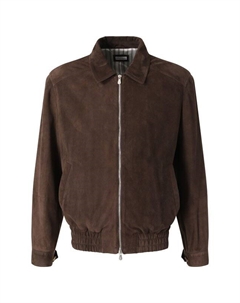 Замшевый бомбер Brunello cucinelli