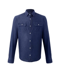 Джинсовая рубашка Paul & shark
