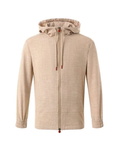 Толстовка из шерсти и шелка Kiton