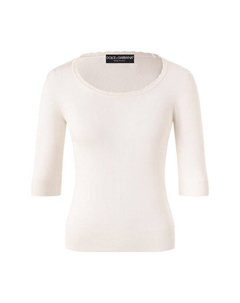 Шелковый пуловер Dolce&gabbana