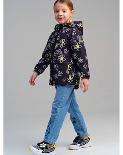 Куртка текстильная с полиуретановым покрытием для девочек (ветровка) Playtoday kids