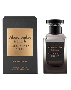 Туалетная вода Authentic Night Homme Abercrombie & fitch