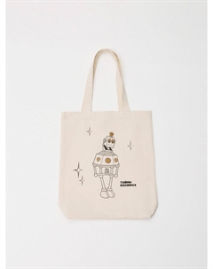 Хлопковая сумка-шоппер с принтом x Союзмультфильм Sela