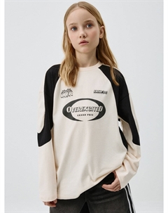 Лонгслив оверсайз в гоночном стиле детский Sela