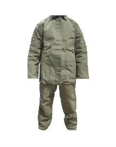 Костюм сварщика зеленый КС01 размер 52-54 рост 170-176 Без бренда