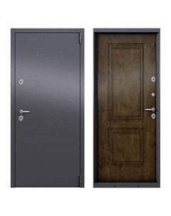 Дверь входная металлическая Штиль 95x205 см правая акация темная Torex