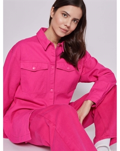 Куртка-рубашка из хлопка с поясом Zolla