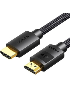 Кабель аудио-видео UGREEN HD119, HDMI - HDMI, 10м, черный Ugreen