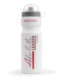 Фляга велосипедная, с защитой от пыли, 750 мл, "лидер" красная, VSB 21 leader red Vinca sport