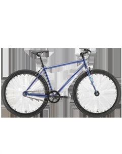 Городской велосипед Terros 700 S, фиолетовый/бирюзовый, 2023, HQ-0010101 (18") Stark