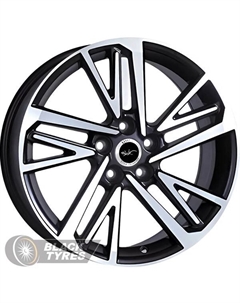 Литой диск XH292 8x18/5x114.3 D67.1 ET45, Черные Lizardo