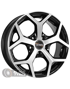 Литой диск TL 511 6x15/5x108 D63.4 ET52.5, Черные Tech line
