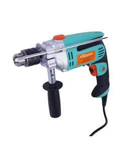 Дрель ударная ID2199A, 980Вт, 0-2800об/мин, 0-42000 уд/мин, металлический корпус редуктора Sturm!