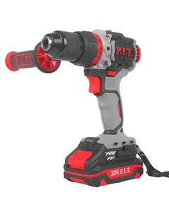 Дрель ударная бесщеточная аккумуляторная PSB20H-13D/1 X-DRIVER, 20В, 75Нм, патрон 13мм, 2ск, АКБ 2АЧ, ЗУ, кейс P.i.t.