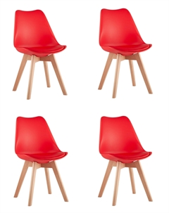 Стул FRANKFURT NEW красный 4 шт Stool group