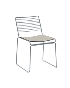 Стул обеденный Danny серый с подушкой Stool group