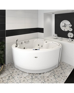 Мини-бассейн Корнелия Platinum 170х170 1-30-0-0-5-164Б с гидро- и аэромассажем, белый Radomir