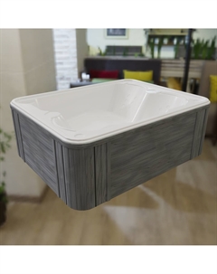 Мини-бассейн Делюкс Silver 210х165 1-30-0-0-0-0531Б белый Radomir