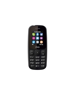 Мобильный телефон INOI 101, 1.8" 160x128 TFT, 32Mb, BT, 1-Sim, 600 мА·ч, черный (4660042752464) Inoi