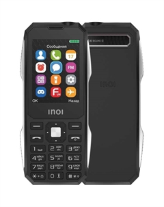 Мобильный телефон INOI 244Z, 2.4" 320x240 TN, MediaTek MTK6261D, 2-Sim, 2000 мА⋅ч, micro-USB, черный (MCO00075863) Inoi
