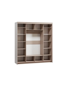 Шкаф-купе Тебар-4-200-220 Велюр без зеркал Диван.ру