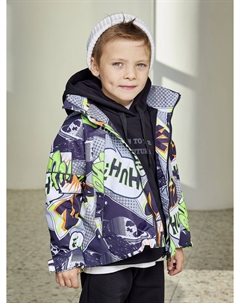 Ветровка для мальчика Айк принт, Мультицвет Batik